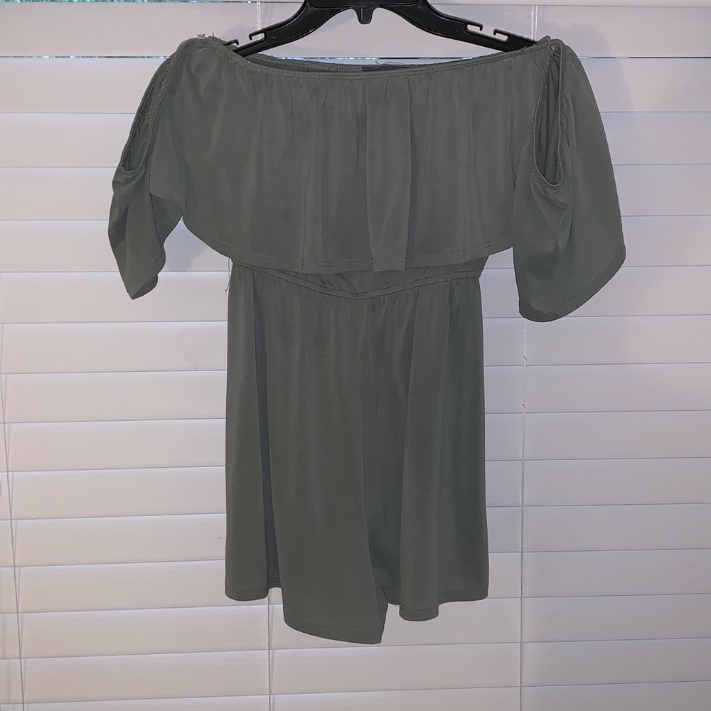 Off the Shoulder Romper